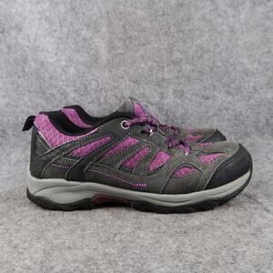 Denali Shoes Womens 6 Hiking Sneakers Trail Athletic Trainer Leather Lace Up